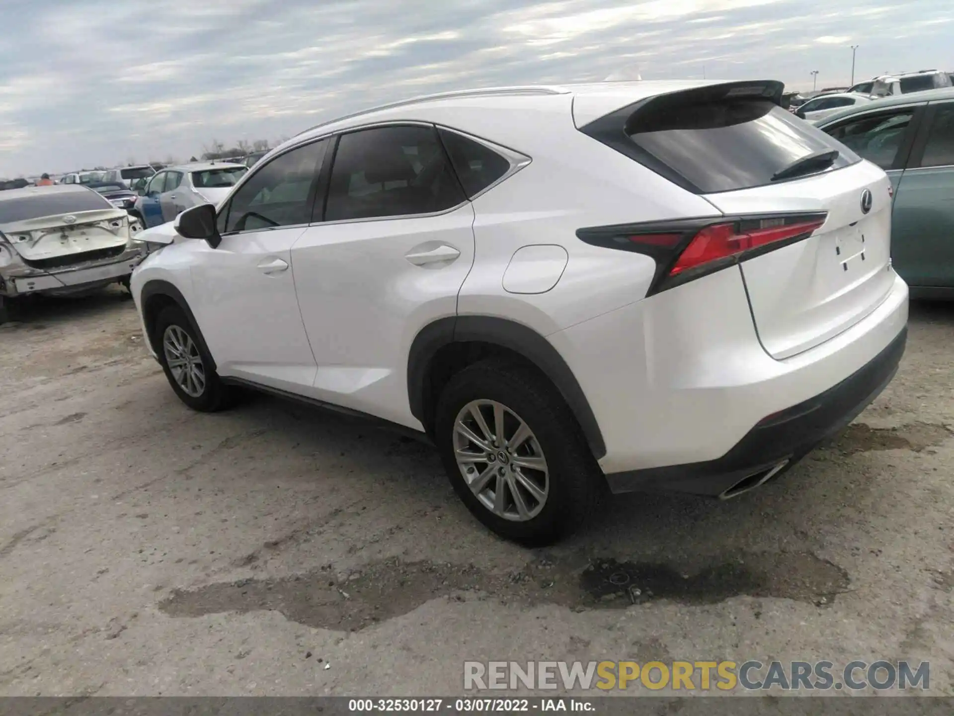 3 Фотография поврежденного автомобиля JTJDARDZXM5022105 LEXUS NX 2021