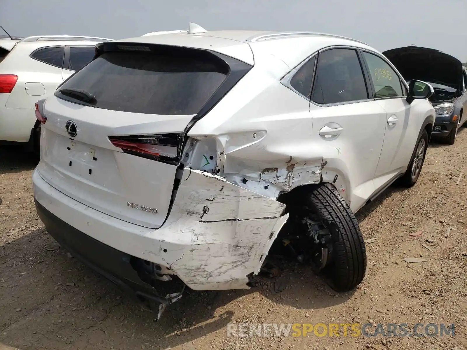 4 Photograph of a damaged car JTJDARDZXM5026798 LEXUS NX 2021