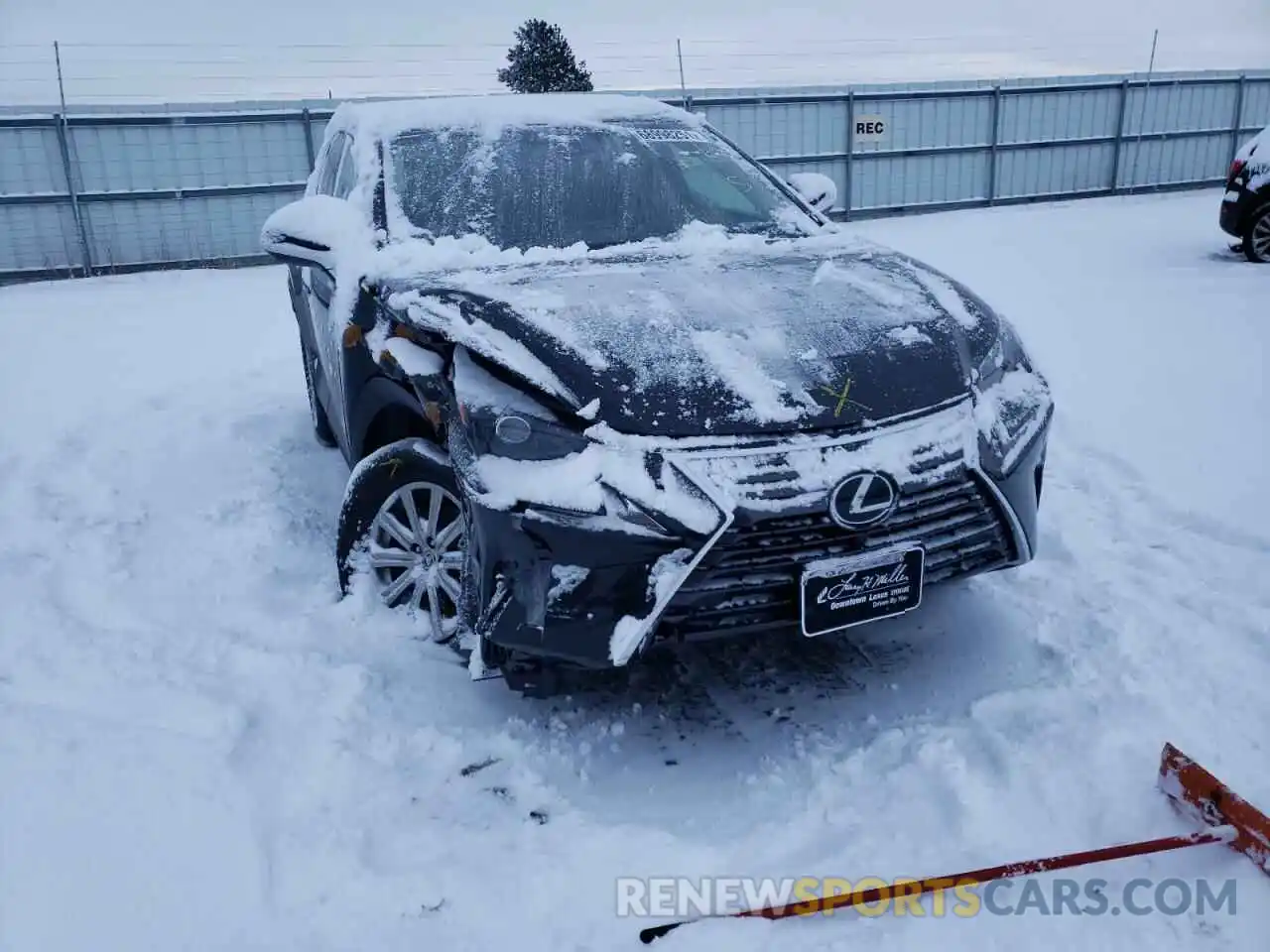 1 Photograph of a damaged car JTJDARDZXM5032181 LEXUS NX 2021