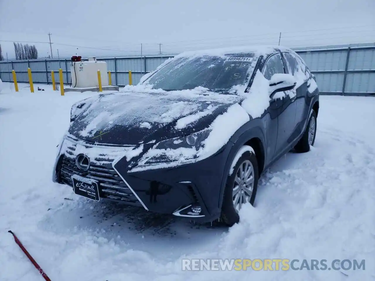 2 Фотография поврежденного автомобиля JTJDARDZXM5032181 LEXUS NX 2021