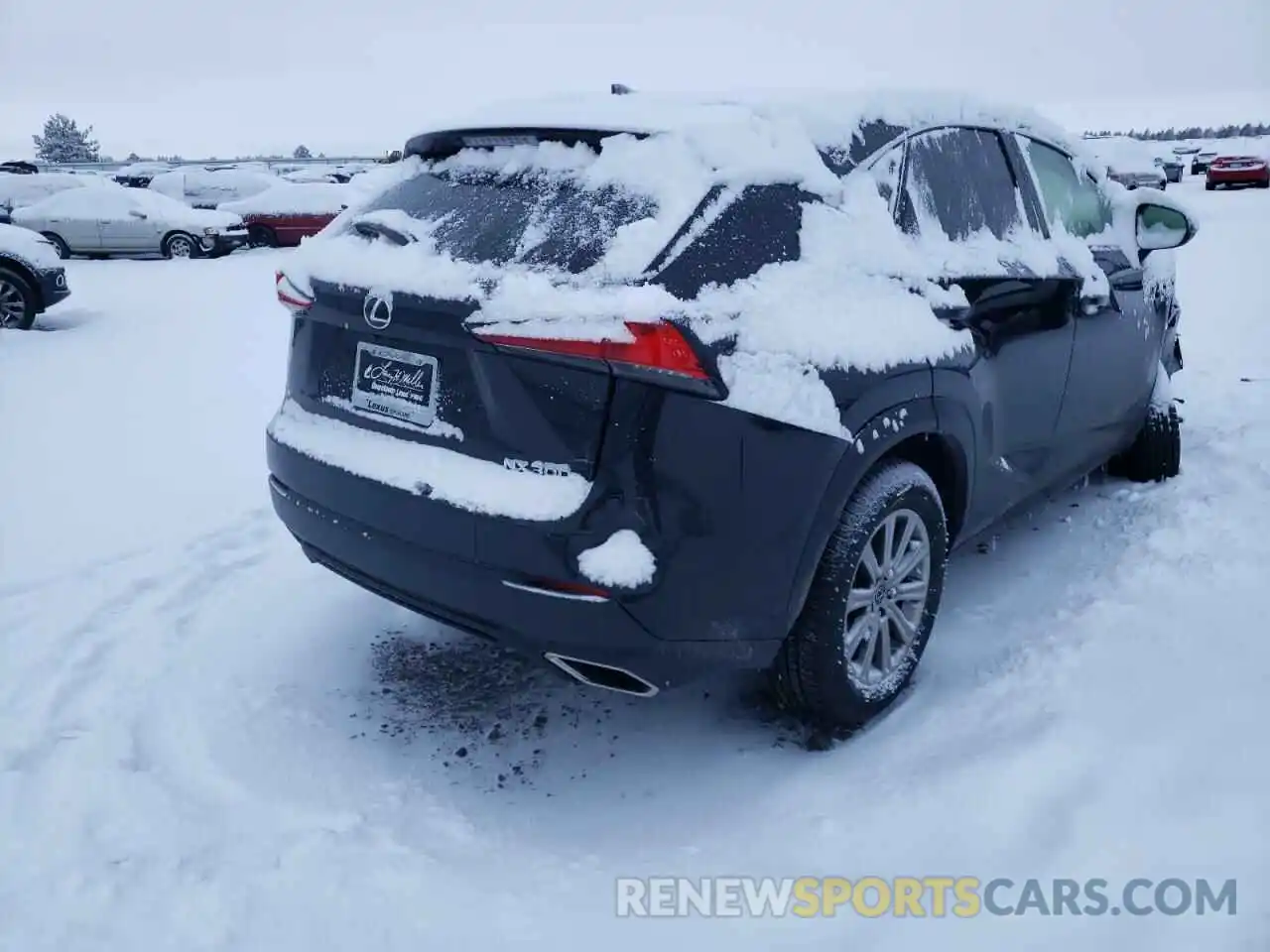 4 Photograph of a damaged car JTJDARDZXM5032181 LEXUS NX 2021