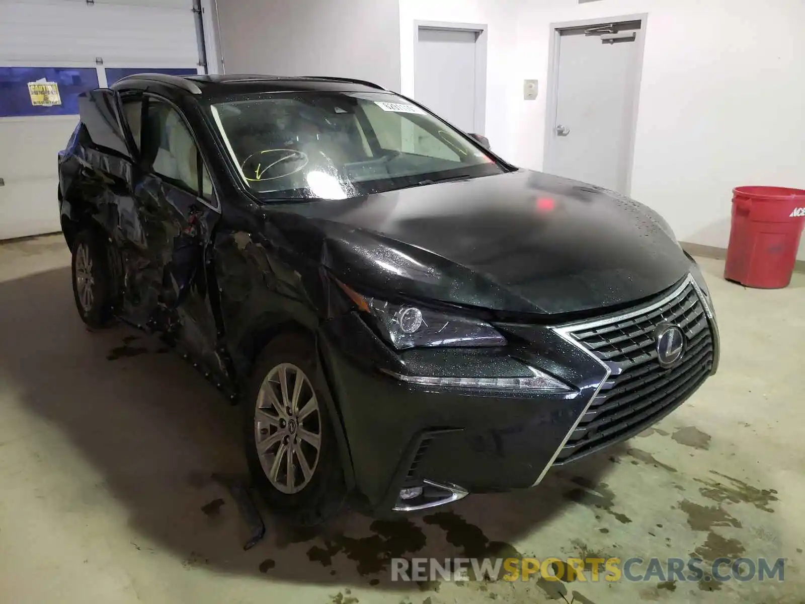 1 Photograph of a damaged car JTJDJRDZ0M2147227 LEXUS NX 2021