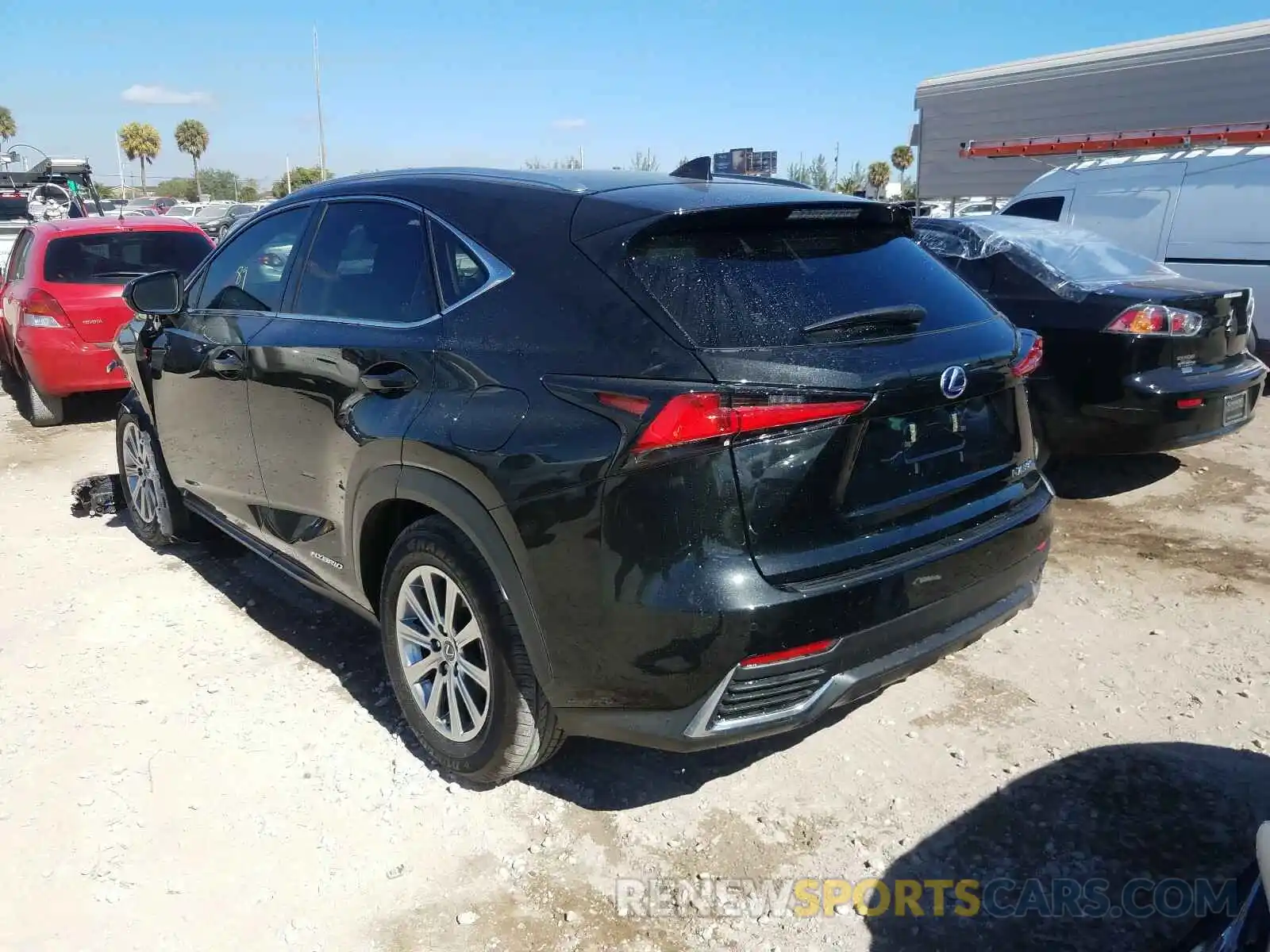 3 Photograph of a damaged car JTJDJRDZ0M2149897 LEXUS NX 2021