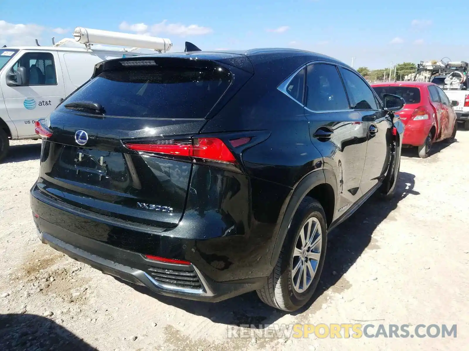 4 Фотография поврежденного автомобиля JTJDJRDZ0M2149897 LEXUS NX 2021