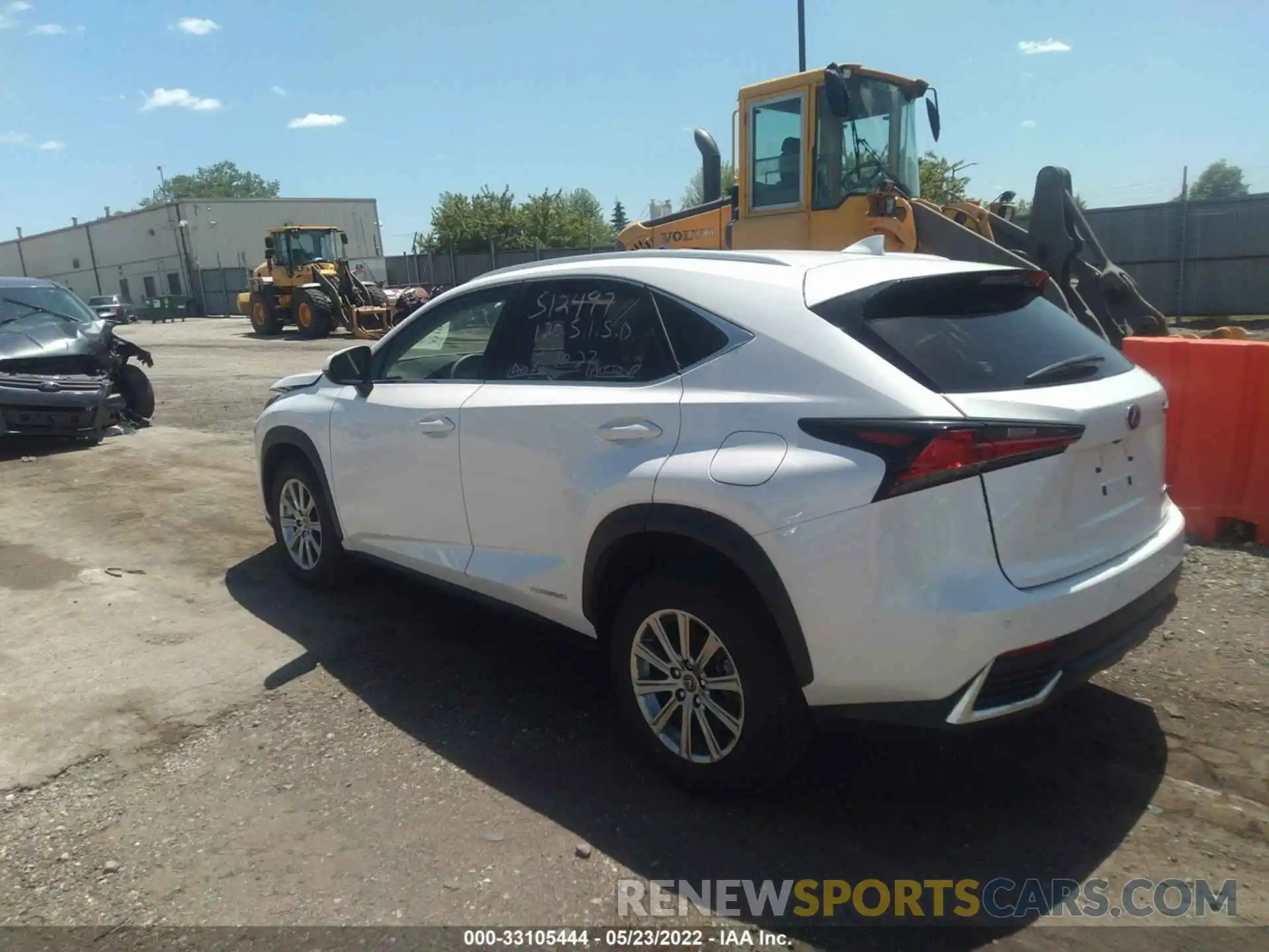 3 Фотография поврежденного автомобиля JTJDJRDZ0M2166683 LEXUS NX 2021