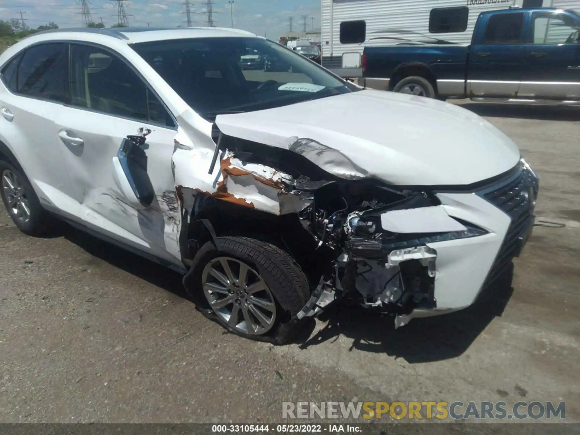 6 Photograph of a damaged car JTJDJRDZ0M2166683 LEXUS NX 2021