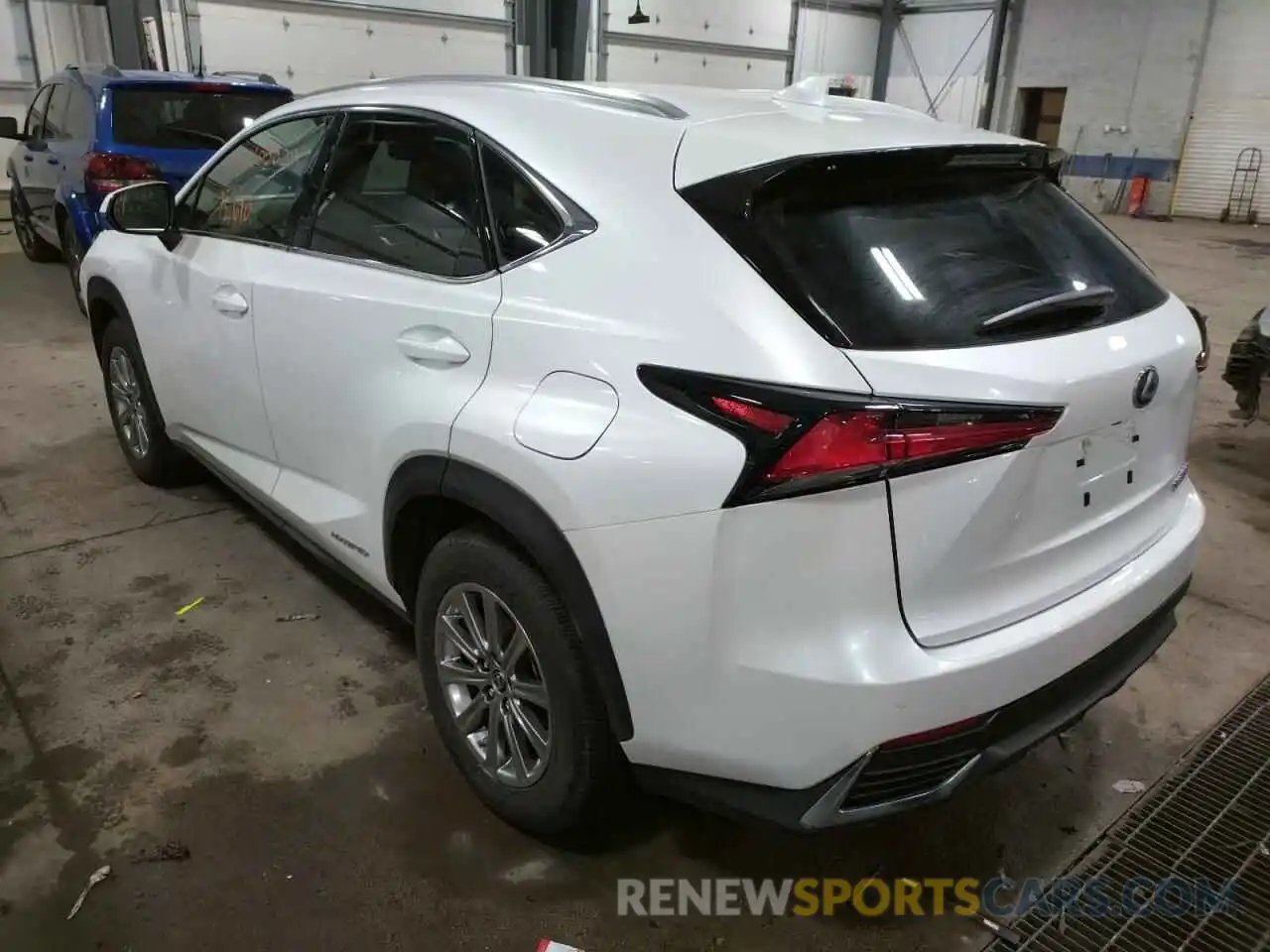 3 Photograph of a damaged car JTJDJRDZ0M5010660 LEXUS NX 2021