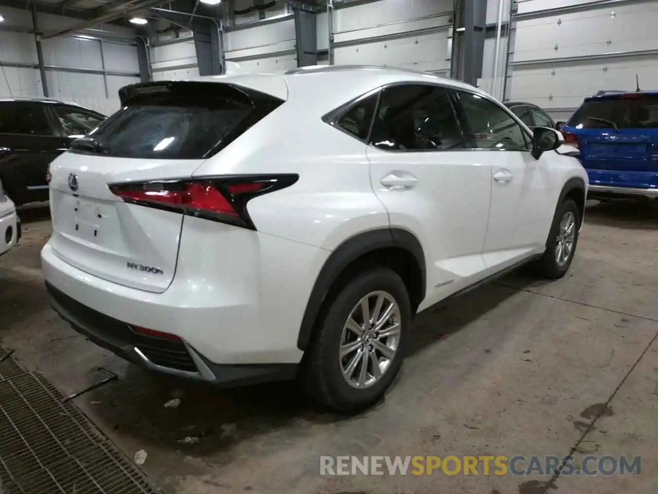 4 Фотография поврежденного автомобиля JTJDJRDZ0M5010660 LEXUS NX 2021