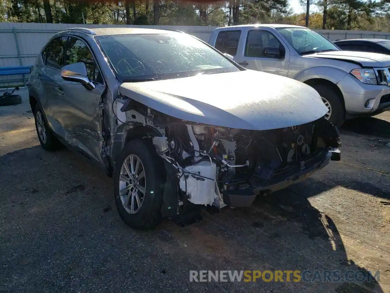 1 Photograph of a damaged car JTJDJRDZ1M2165672 LEXUS NX 2021