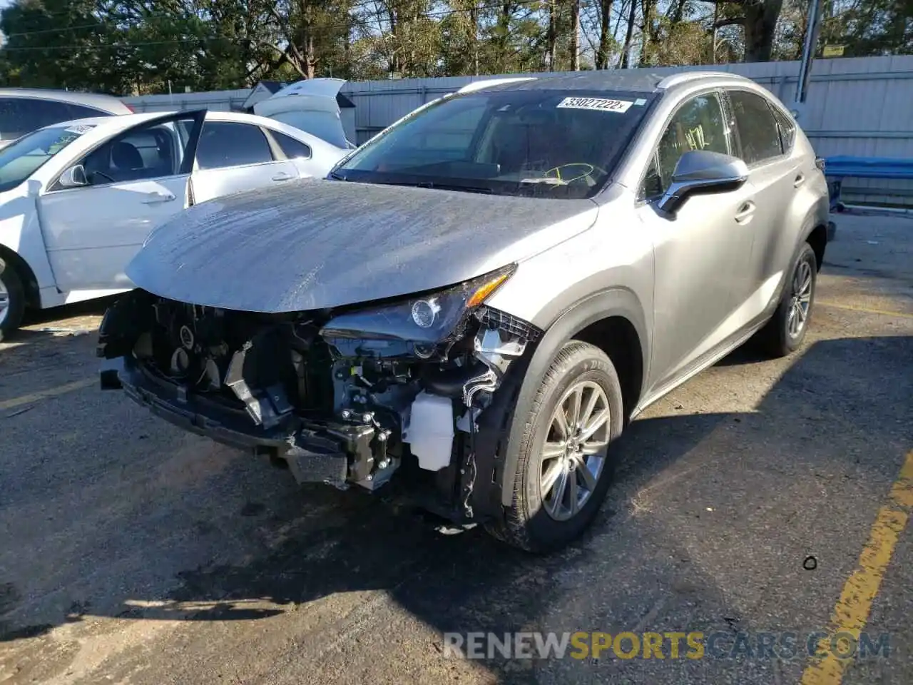 2 Фотография поврежденного автомобиля JTJDJRDZ1M2165672 LEXUS NX 2021