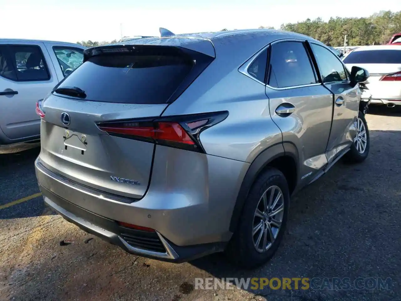 4 Фотография поврежденного автомобиля JTJDJRDZ1M2165672 LEXUS NX 2021