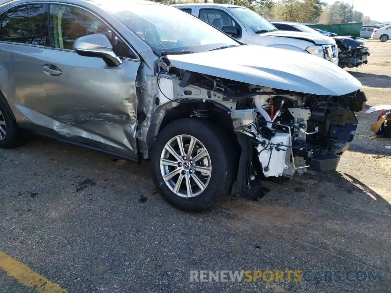 9 Photograph of a damaged car JTJDJRDZ1M2165672 LEXUS NX 2021