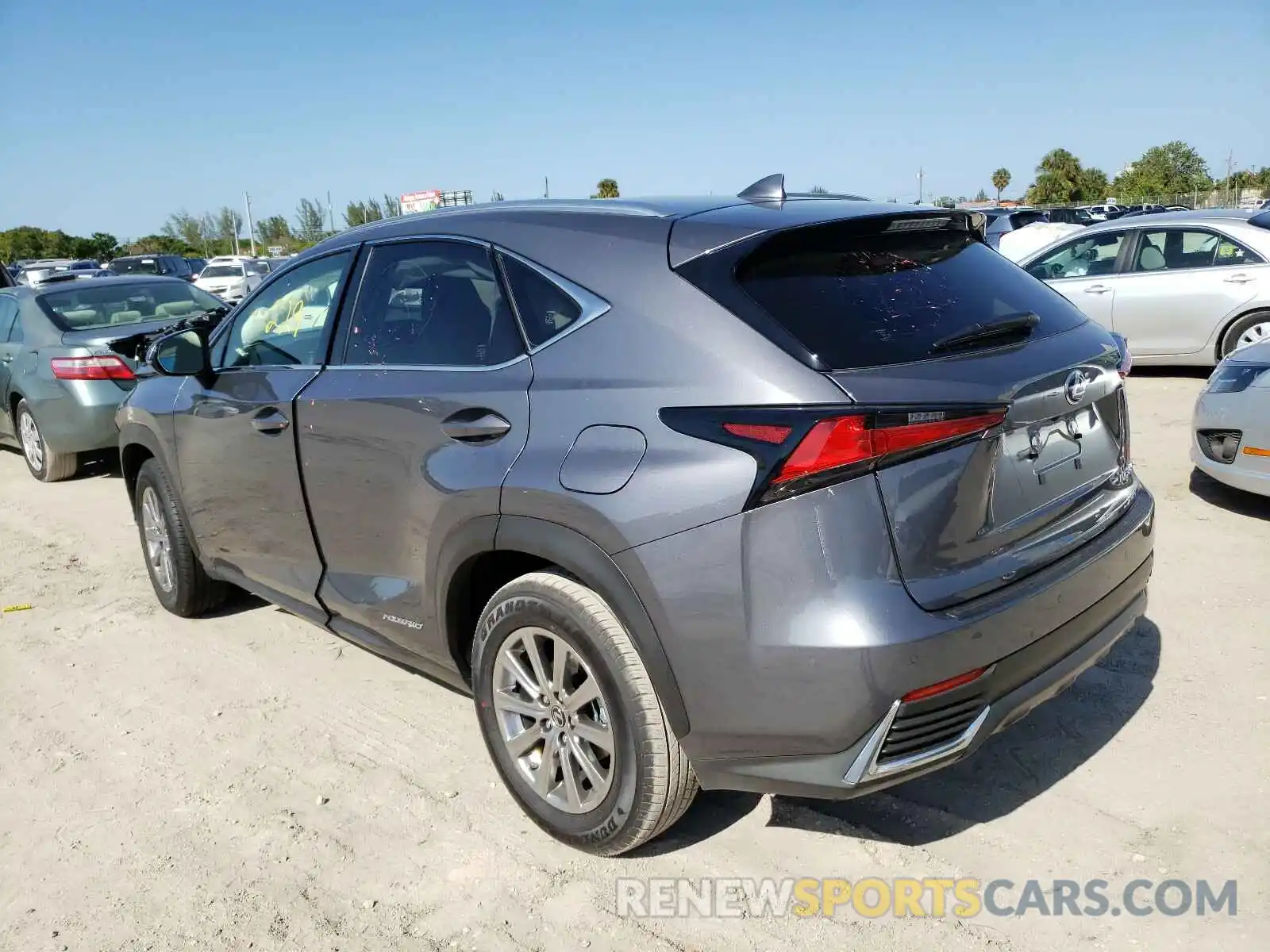 3 Photograph of a damaged car JTJDJRDZ2M2157872 LEXUS NX 2021