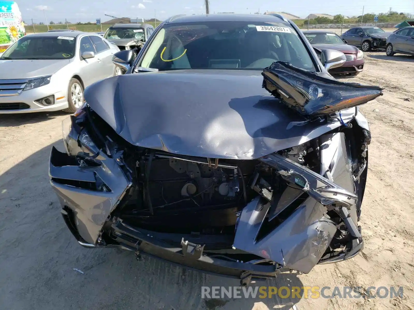 9 Photograph of a damaged car JTJDJRDZ2M2157872 LEXUS NX 2021