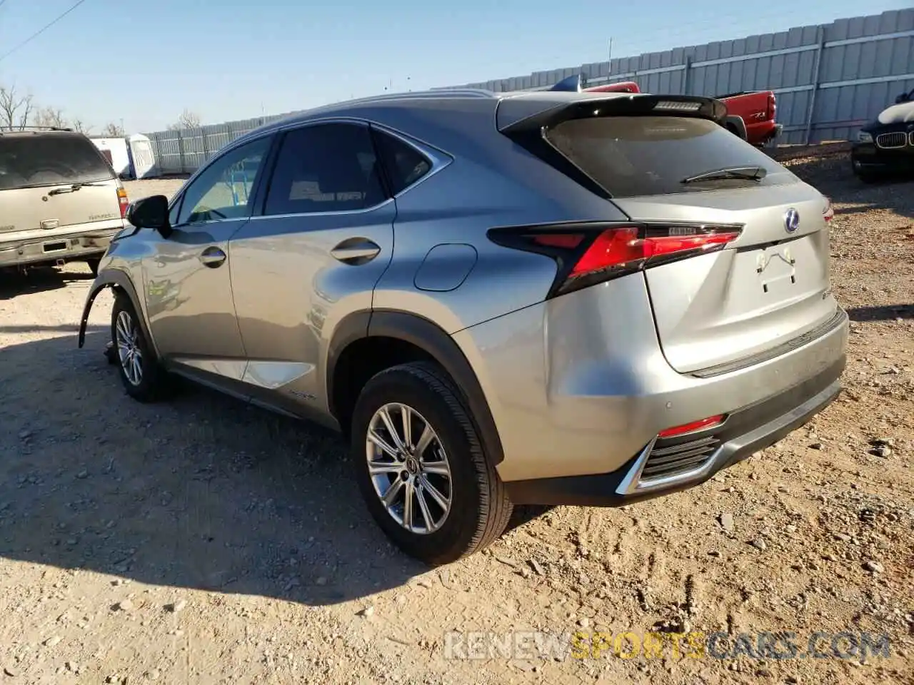 3 Photograph of a damaged car JTJDJRDZ2M2159587 LEXUS NX 2021