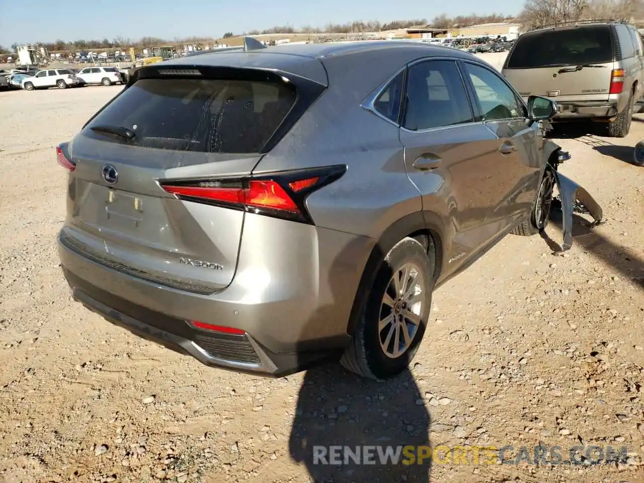 4 Photograph of a damaged car JTJDJRDZ2M2159587 LEXUS NX 2021