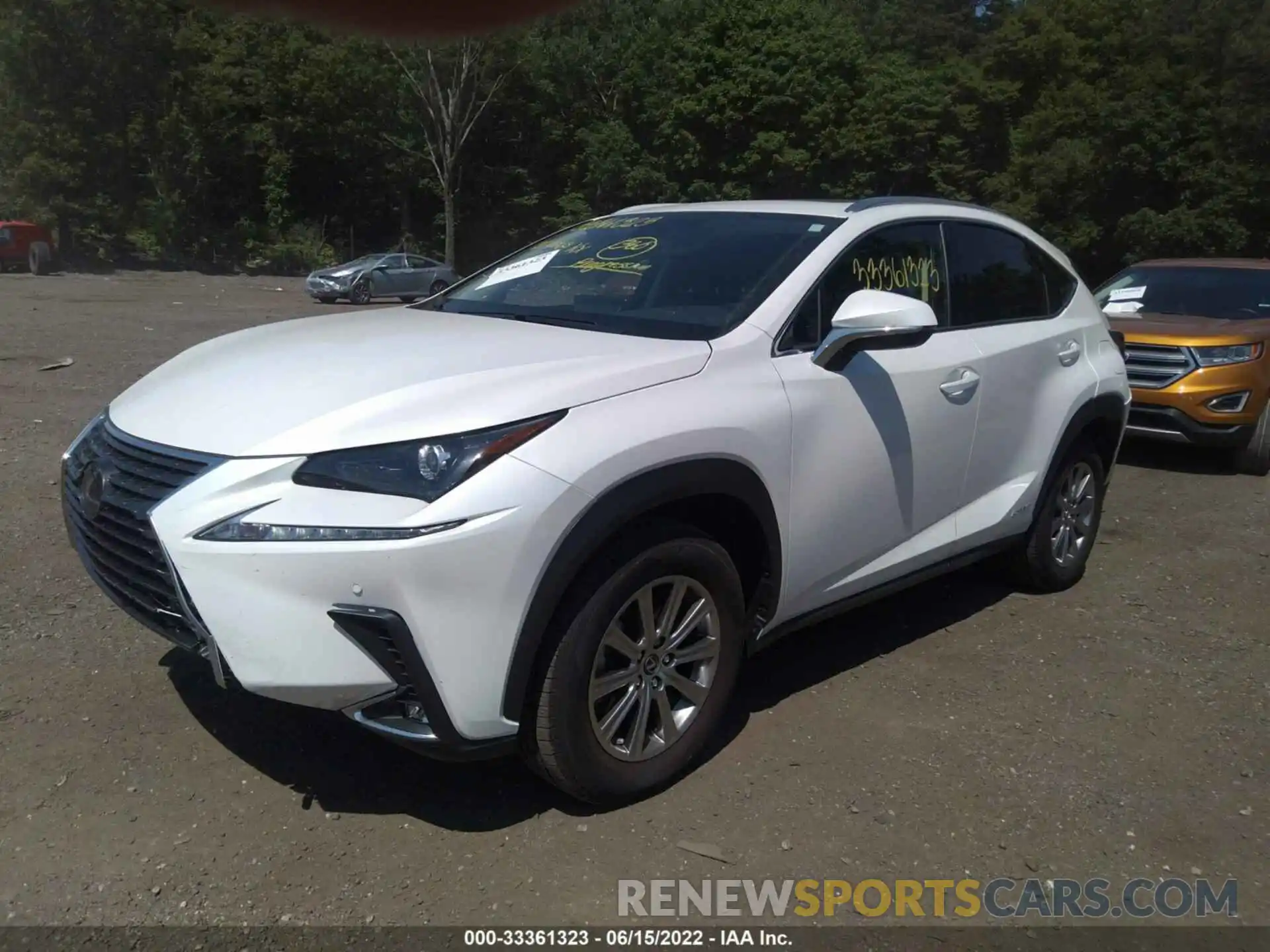 2 Фотография поврежденного автомобиля JTJDJRDZ2M2167365 LEXUS NX 2021