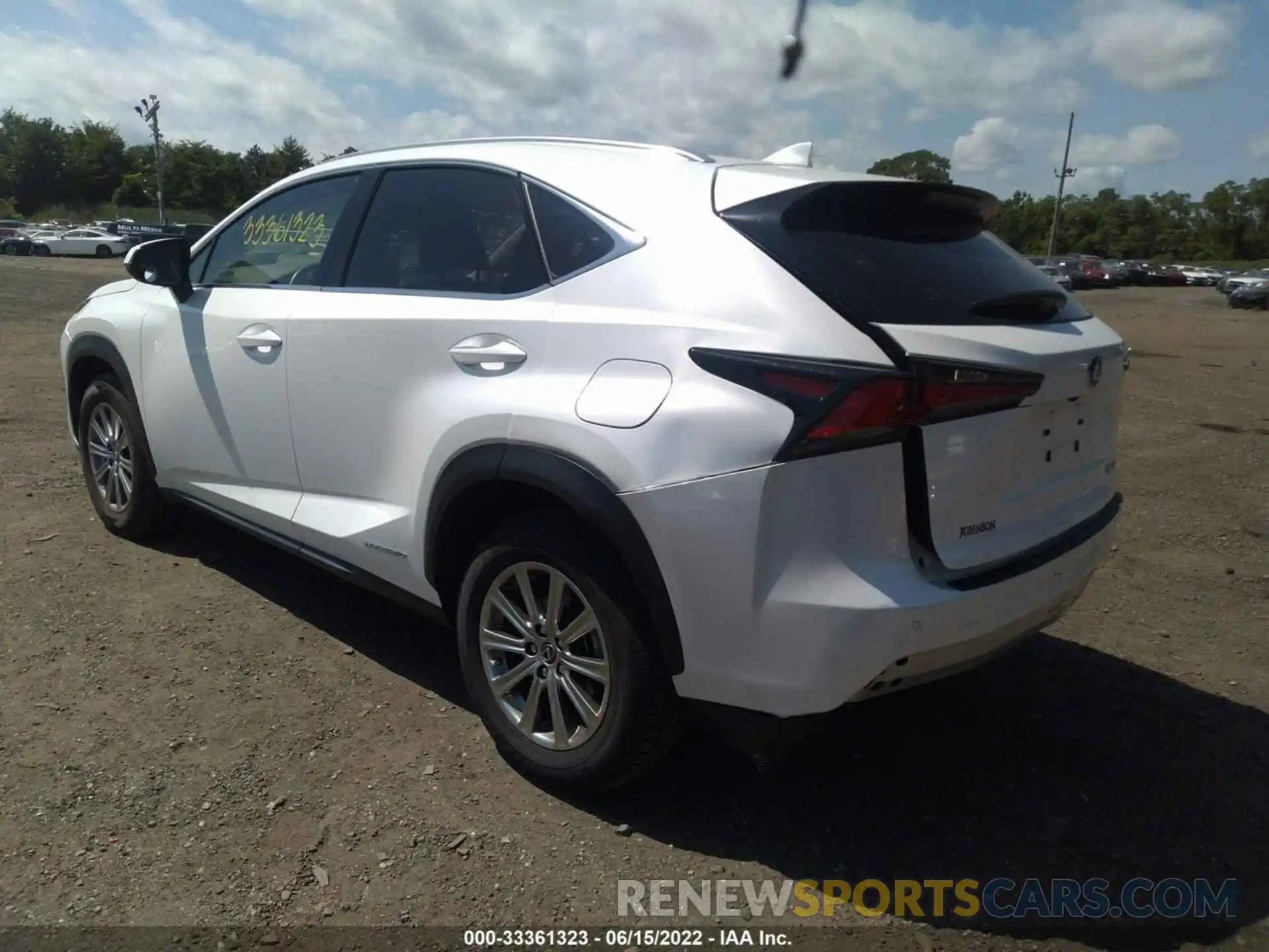 3 Фотография поврежденного автомобиля JTJDJRDZ2M2167365 LEXUS NX 2021