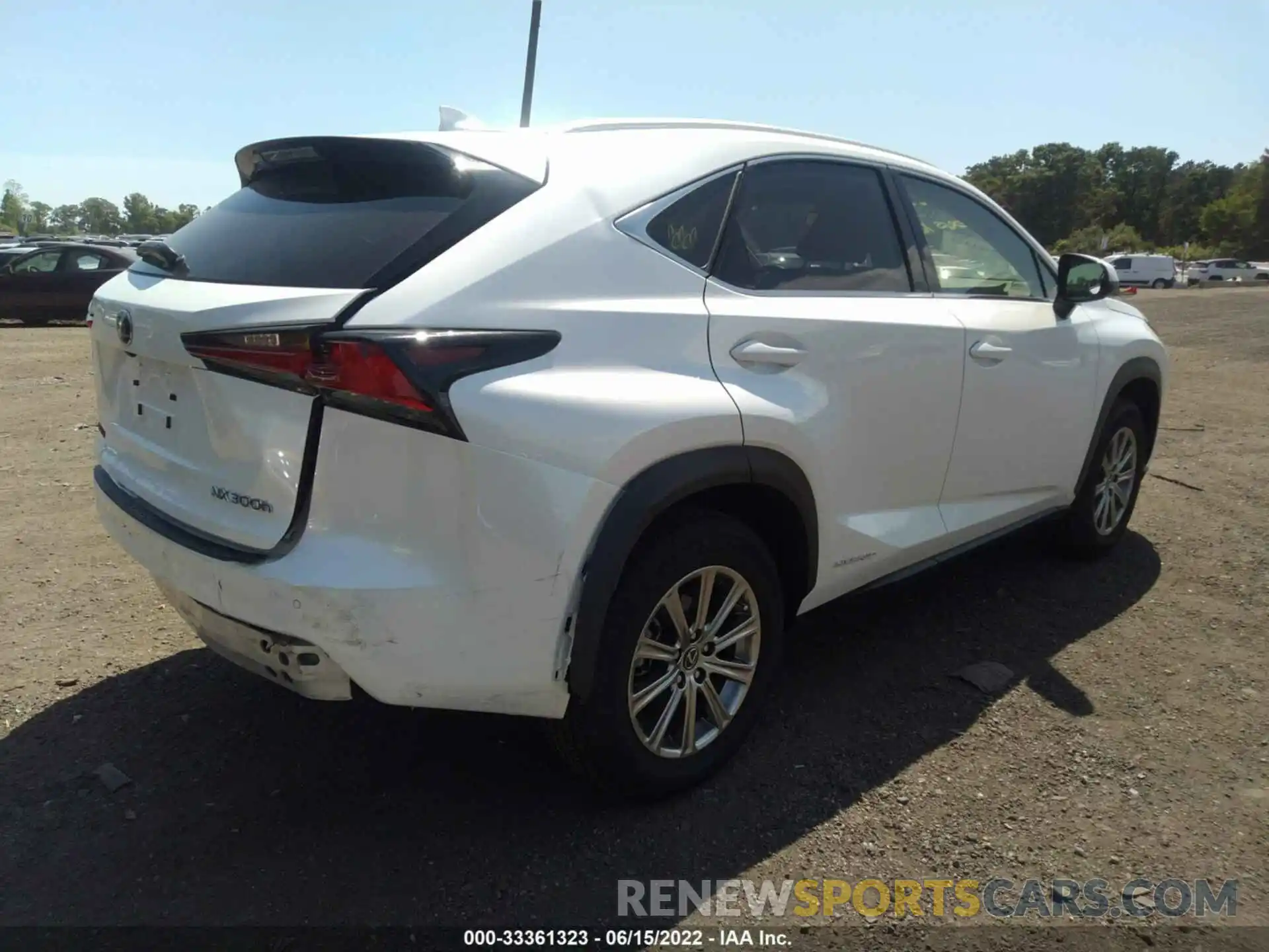 4 Фотография поврежденного автомобиля JTJDJRDZ2M2167365 LEXUS NX 2021