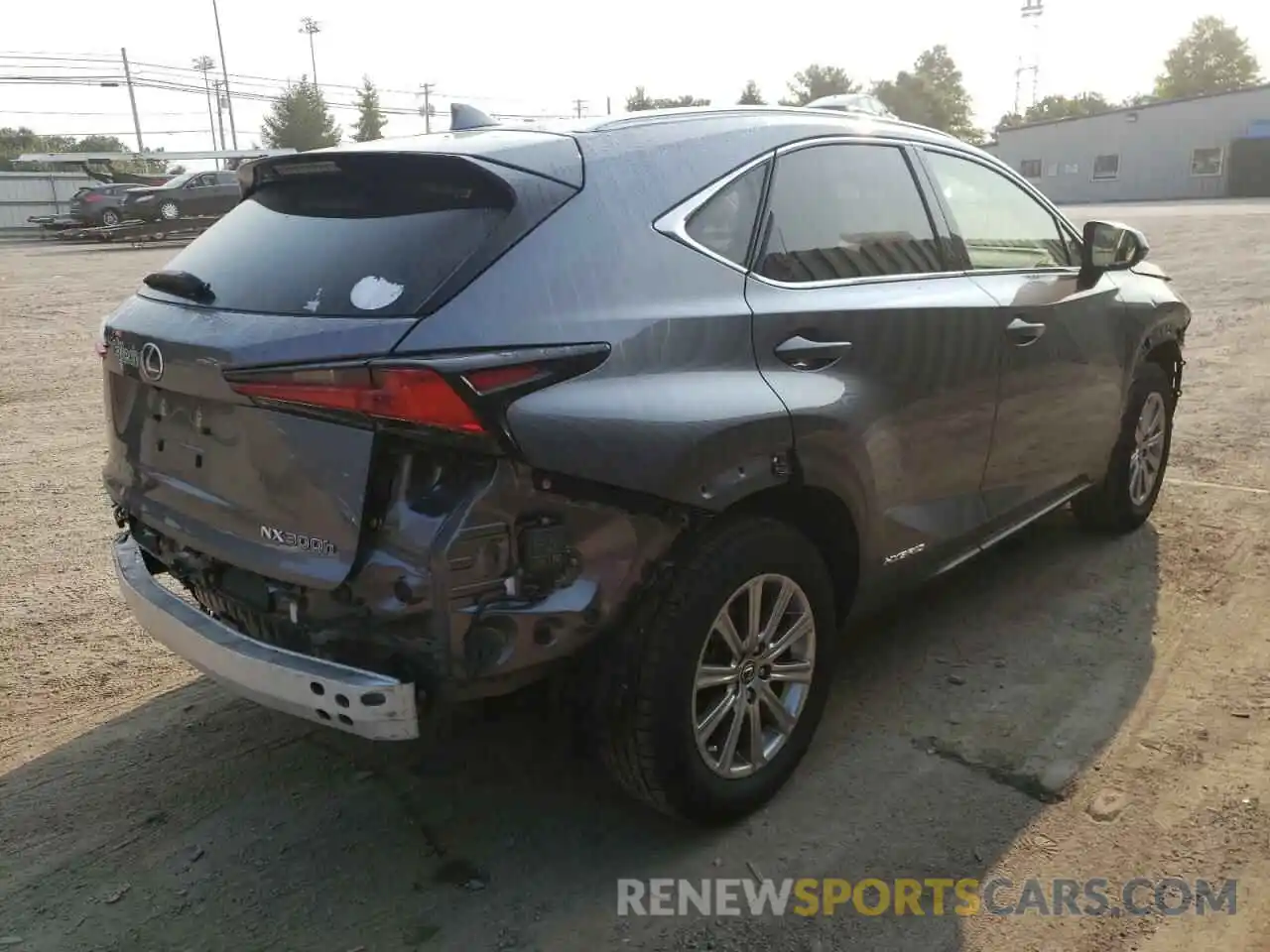 4 Фотография поврежденного автомобиля JTJDJRDZ4M2151703 LEXUS NX 2021