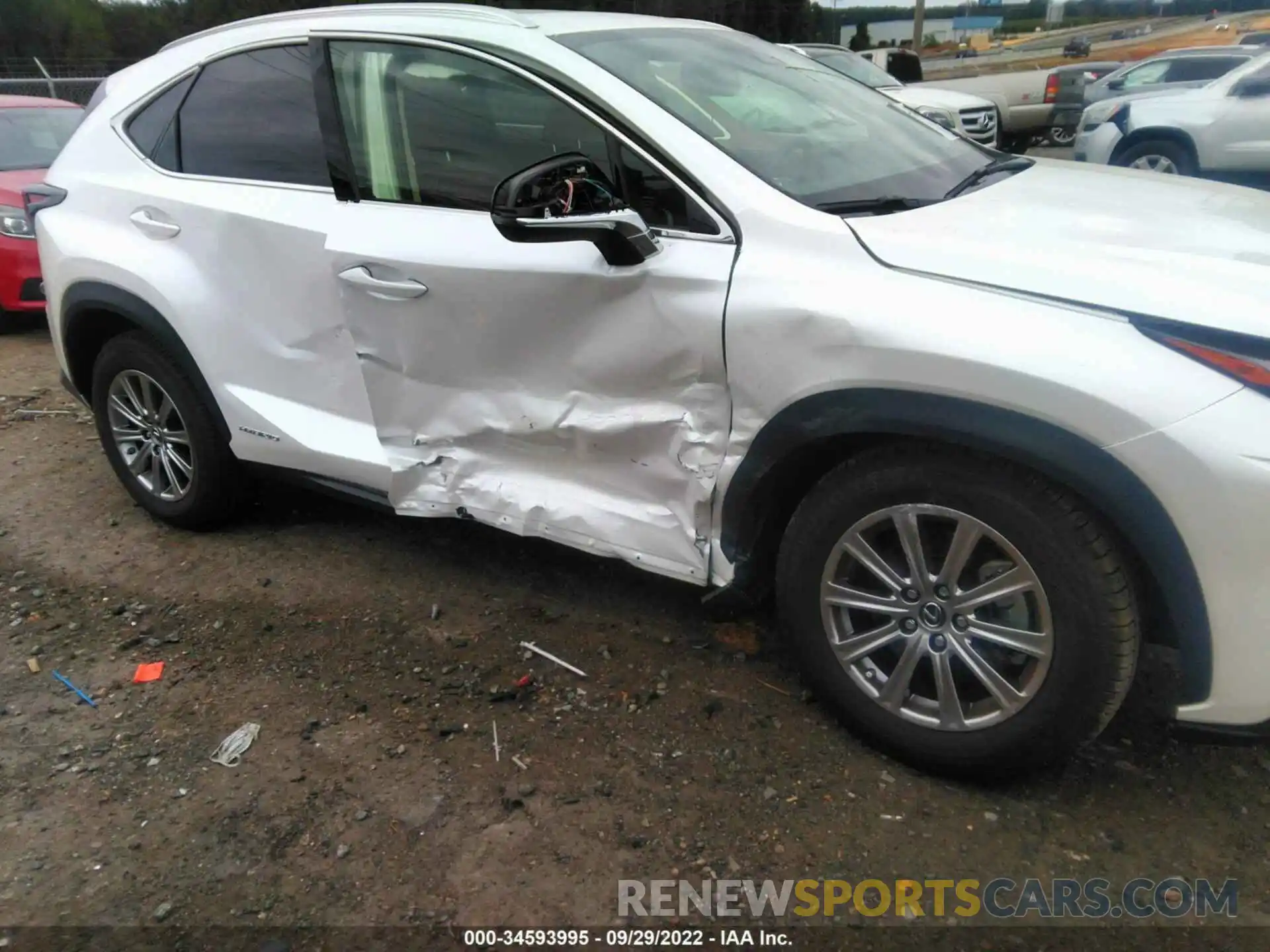 6 Фотография поврежденного автомобиля JTJDJRDZ5M2168364 LEXUS NX 2021