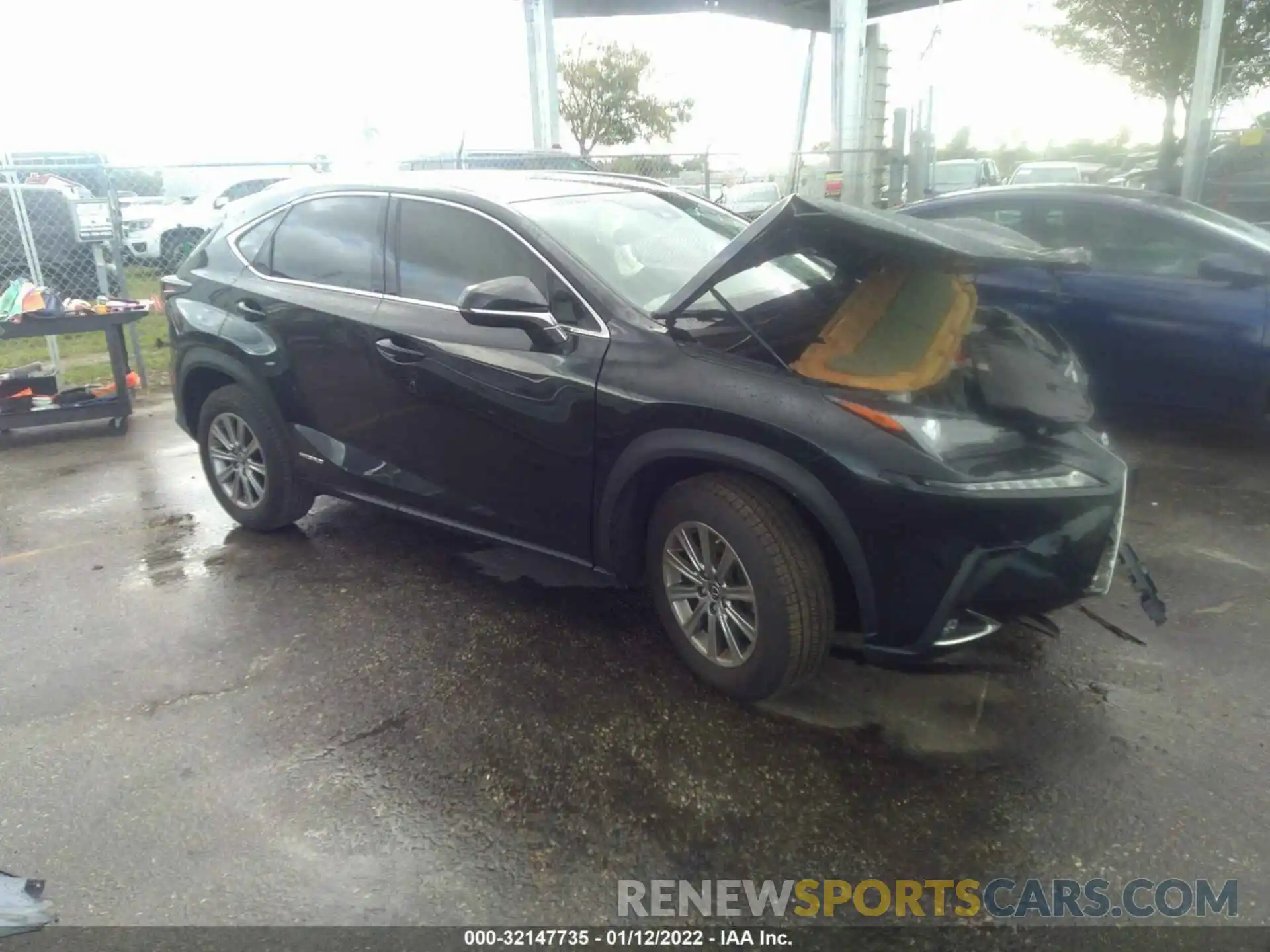 1 Фотография поврежденного автомобиля JTJDJRDZ6M2154201 LEXUS NX 2021