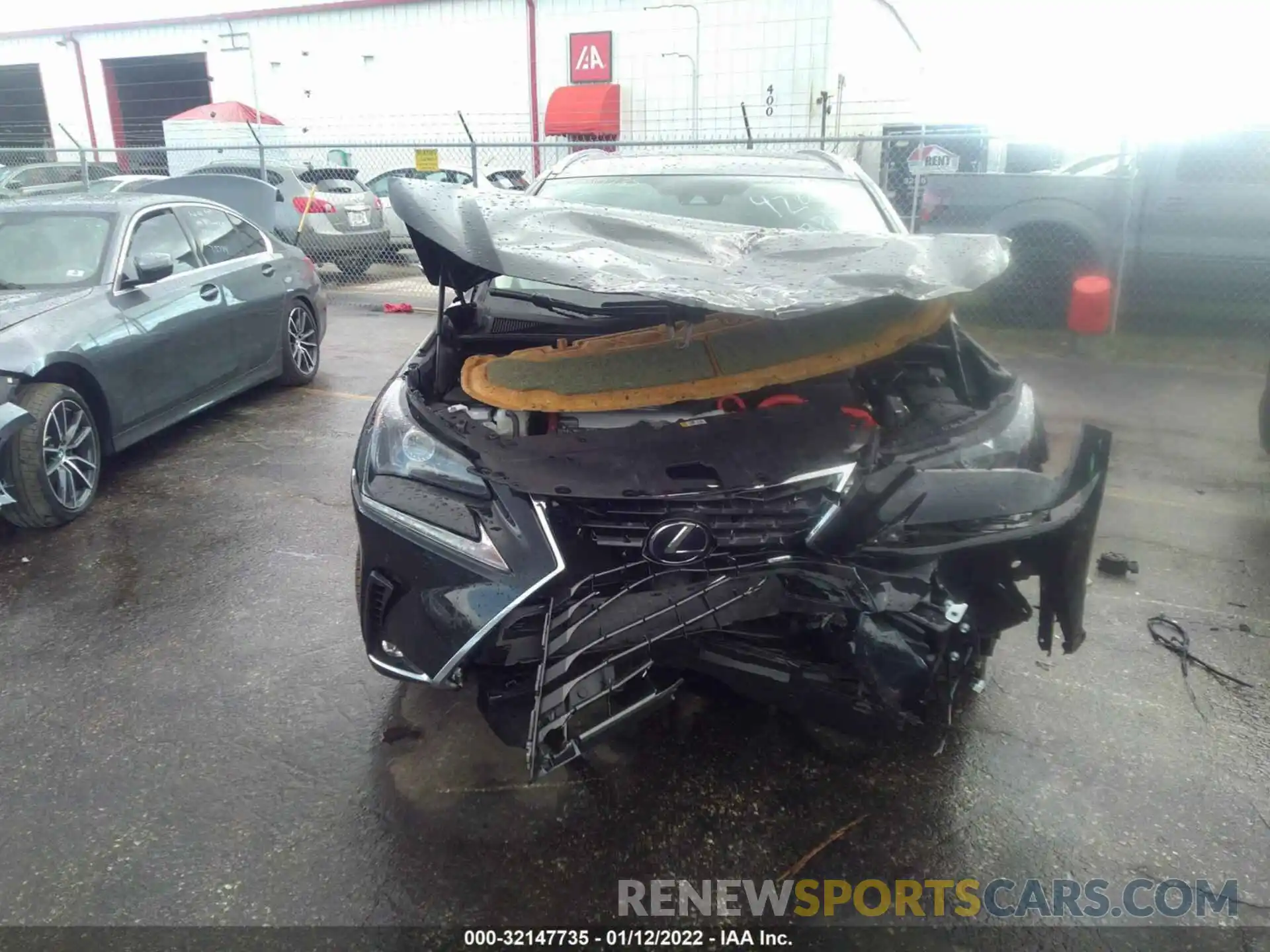 6 Фотография поврежденного автомобиля JTJDJRDZ6M2154201 LEXUS NX 2021