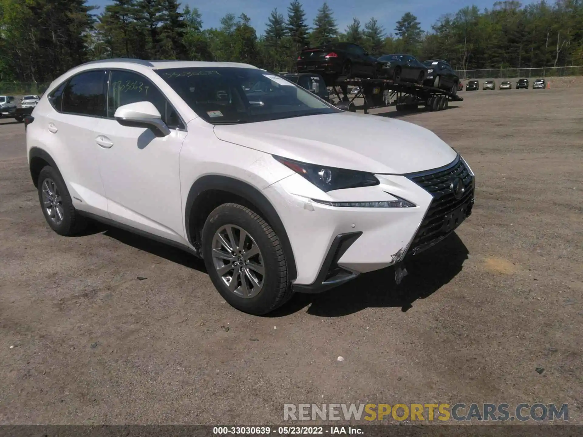 1 Photograph of a damaged car JTJDJRDZ6M5013868 LEXUS NX 2021