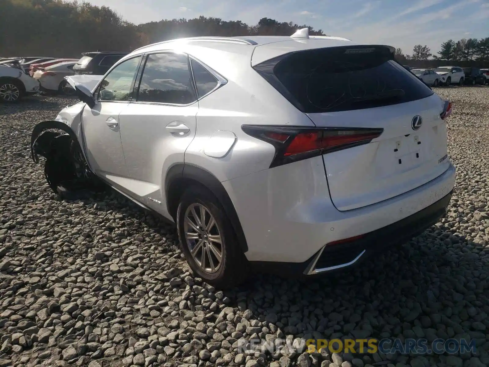 3 Photograph of a damaged car JTJDJRDZ6M5013997 LEXUS NX 2021