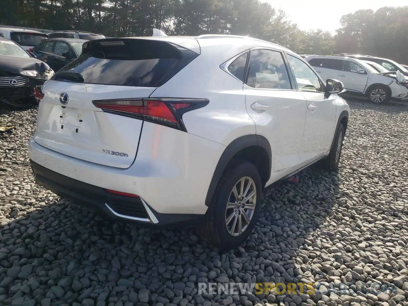 4 Фотография поврежденного автомобиля JTJDJRDZ6M5013997 LEXUS NX 2021