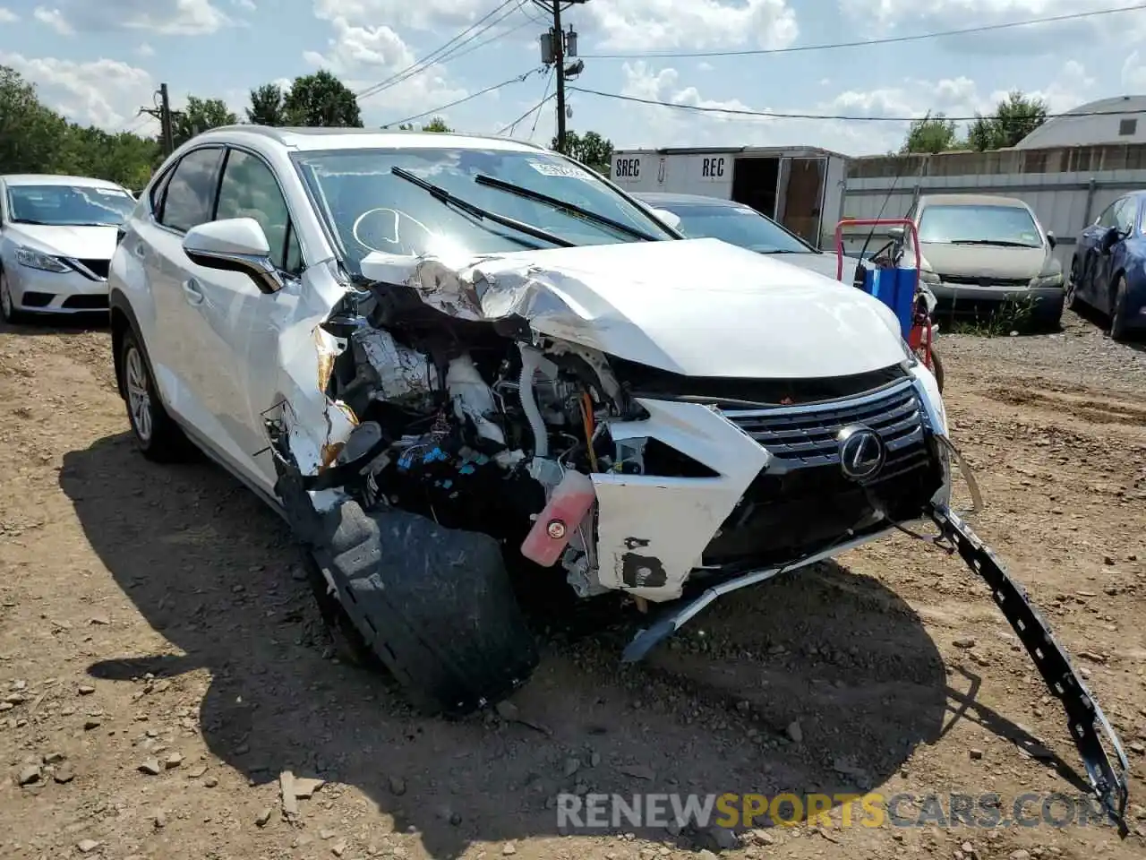 1 Photograph of a damaged car JTJDJRDZ6M5014020 LEXUS NX 2021