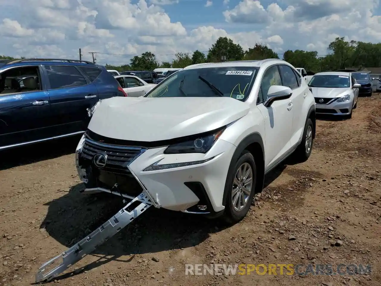 2 Photograph of a damaged car JTJDJRDZ6M5014020 LEXUS NX 2021