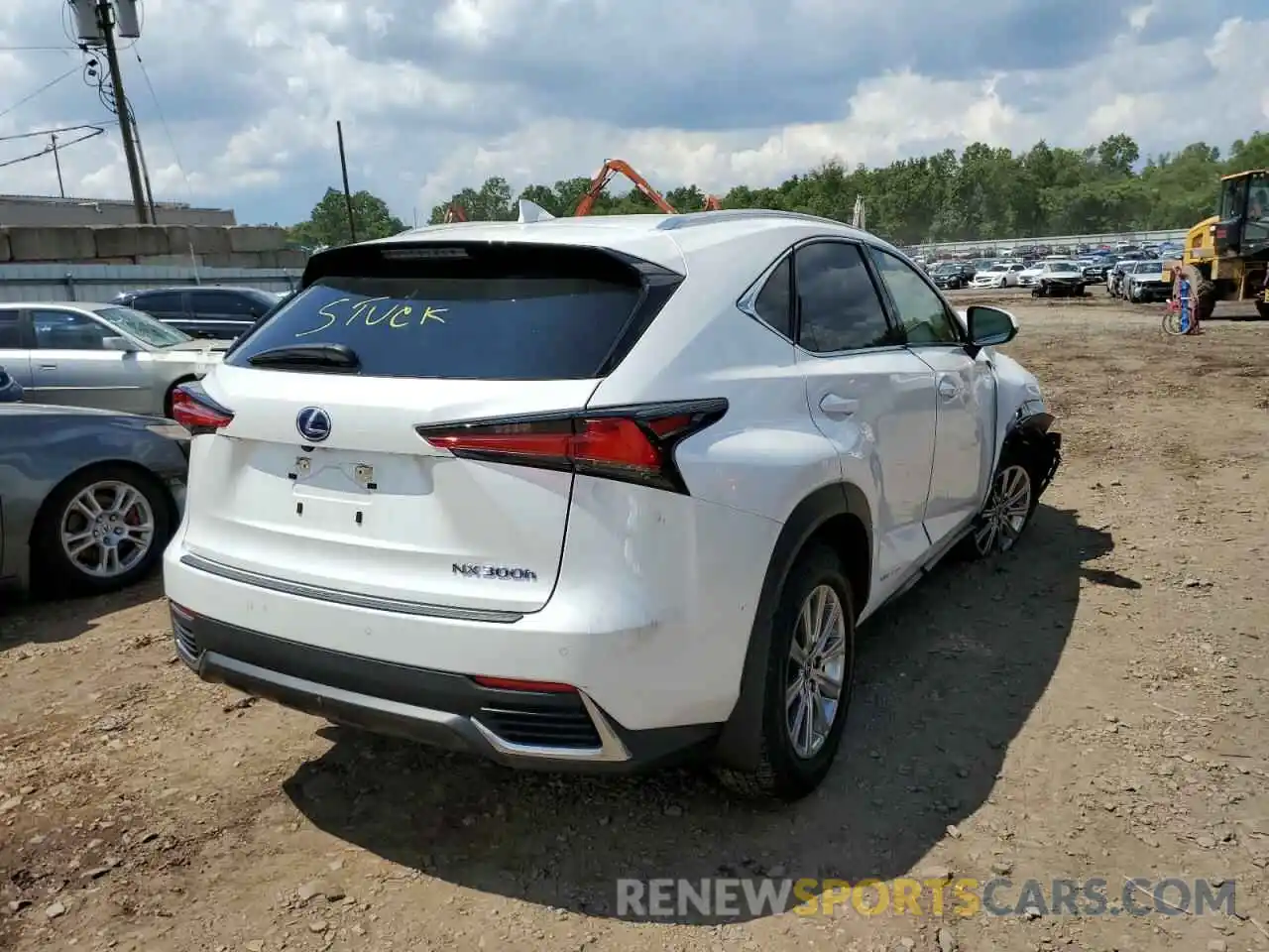 4 Photograph of a damaged car JTJDJRDZ6M5014020 LEXUS NX 2021