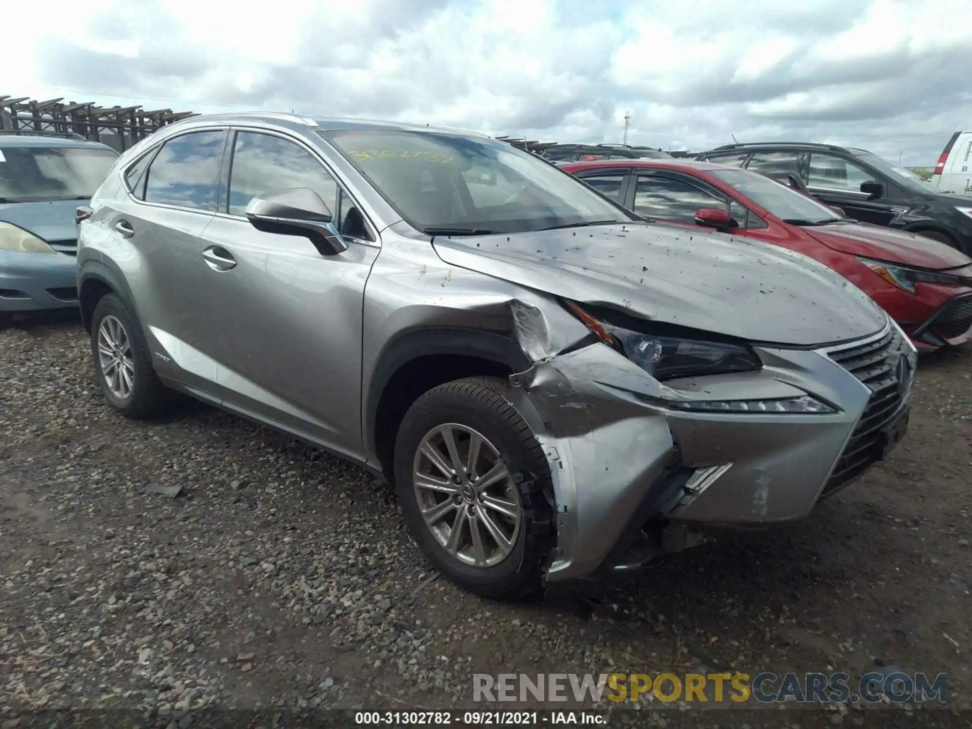 1 Фотография поврежденного автомобиля JTJDJRDZ7M2154417 LEXUS NX 2021