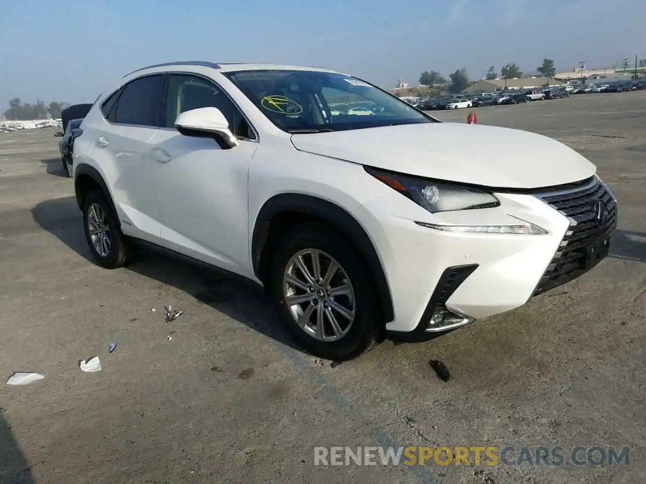 1 Photograph of a damaged car JTJDJRDZ7M2168673 LEXUS NX 2021