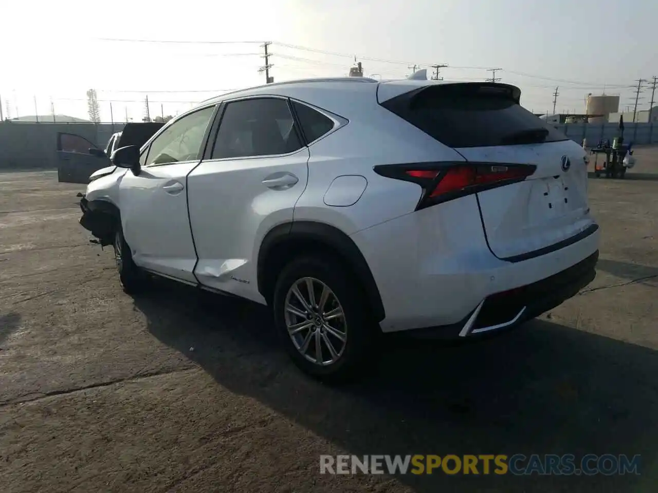 3 Photograph of a damaged car JTJDJRDZ7M2168673 LEXUS NX 2021