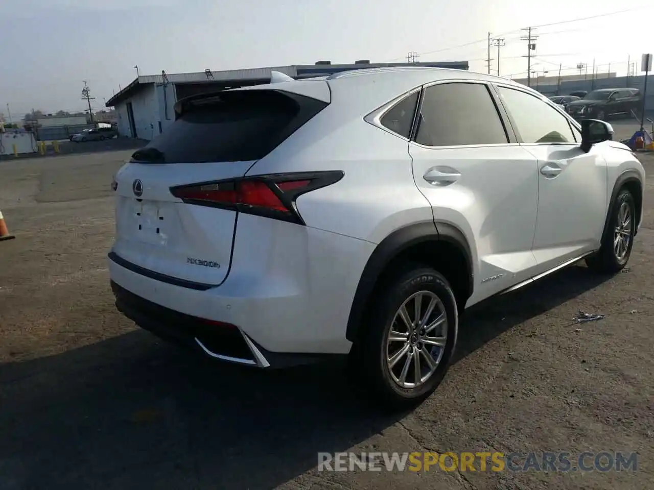 4 Photograph of a damaged car JTJDJRDZ7M2168673 LEXUS NX 2021