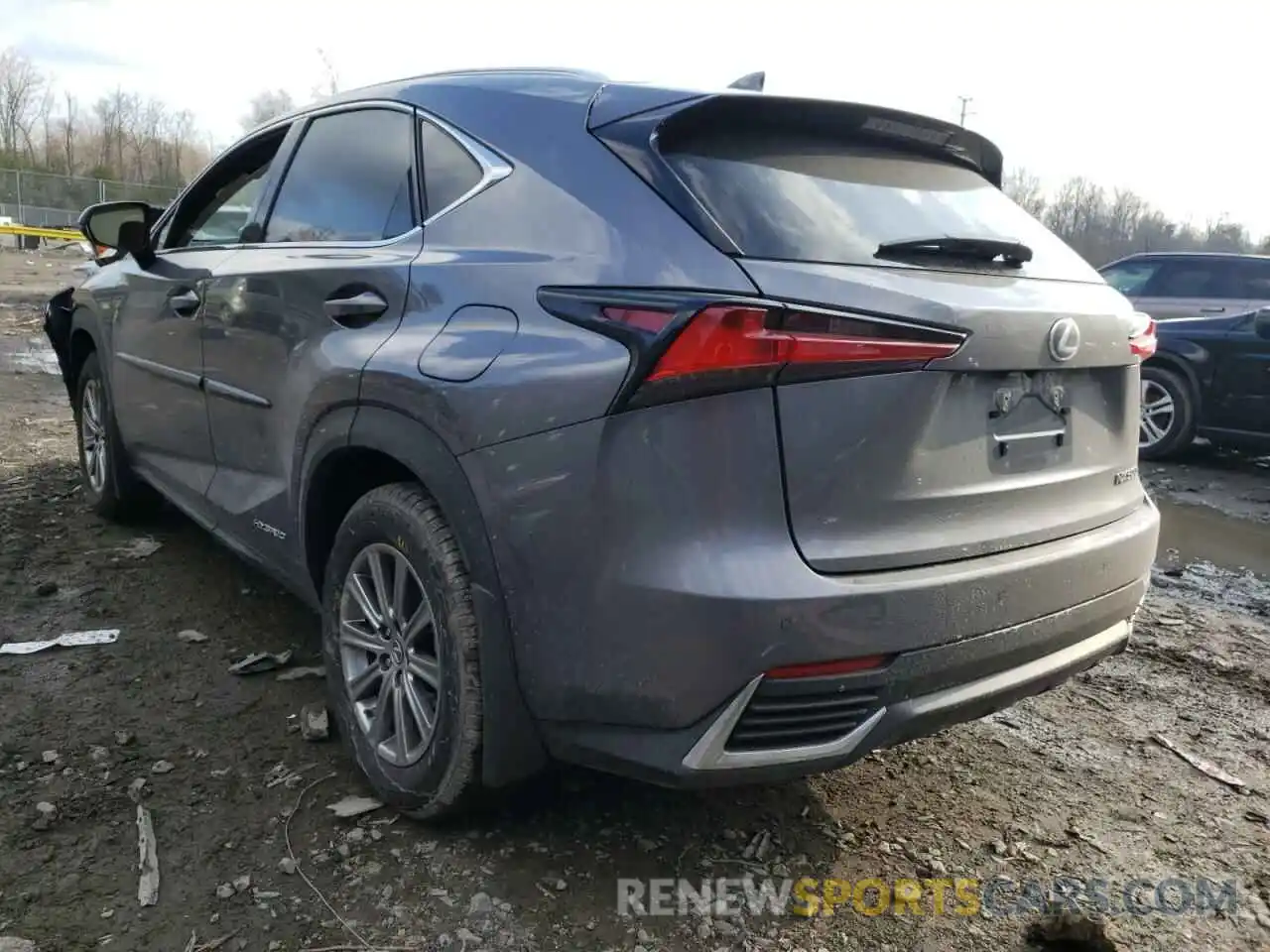 3 Фотография поврежденного автомобиля JTJDJRDZ7M2169628 LEXUS NX 2021