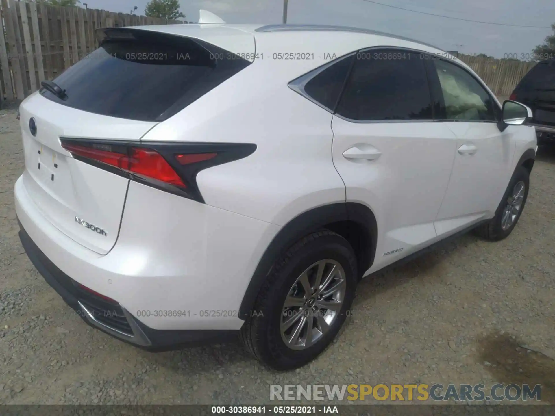 4 Фотография поврежденного автомобиля JTJDJRDZ8M2149288 LEXUS NX 2021