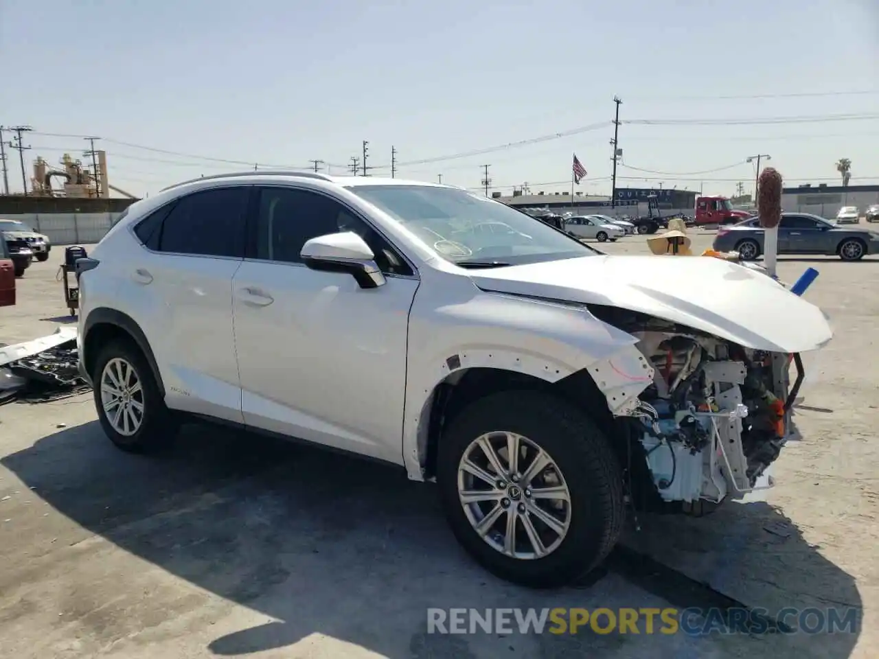 1 Photograph of a damaged car JTJDJRDZ8M5014018 LEXUS NX 2021