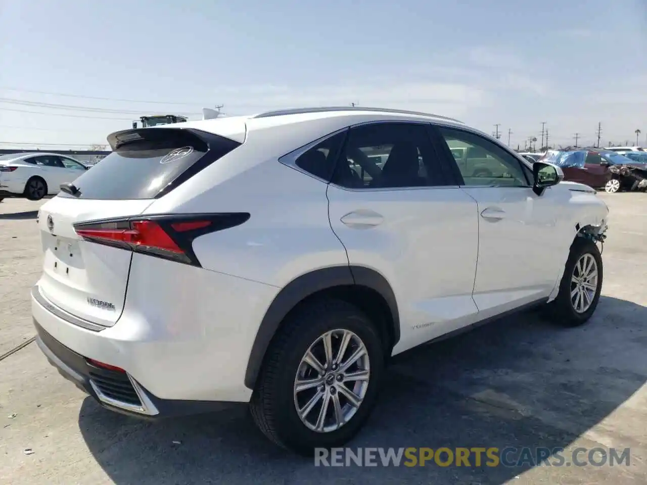 4 Фотография поврежденного автомобиля JTJDJRDZ8M5014018 LEXUS NX 2021