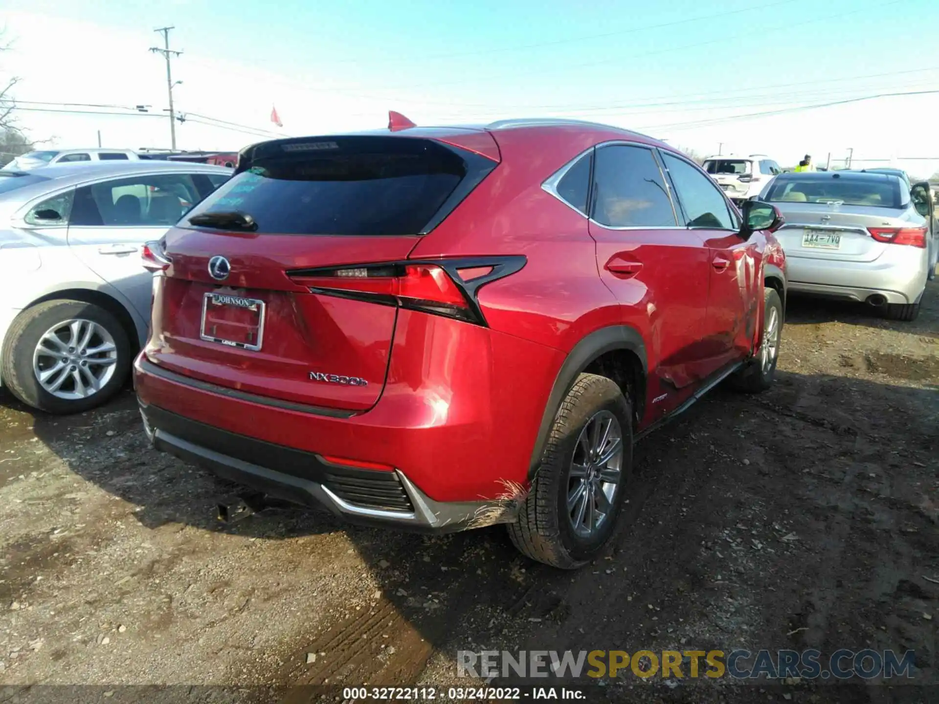 4 Фотография поврежденного автомобиля JTJDJRDZ9M5010981 LEXUS NX 2021