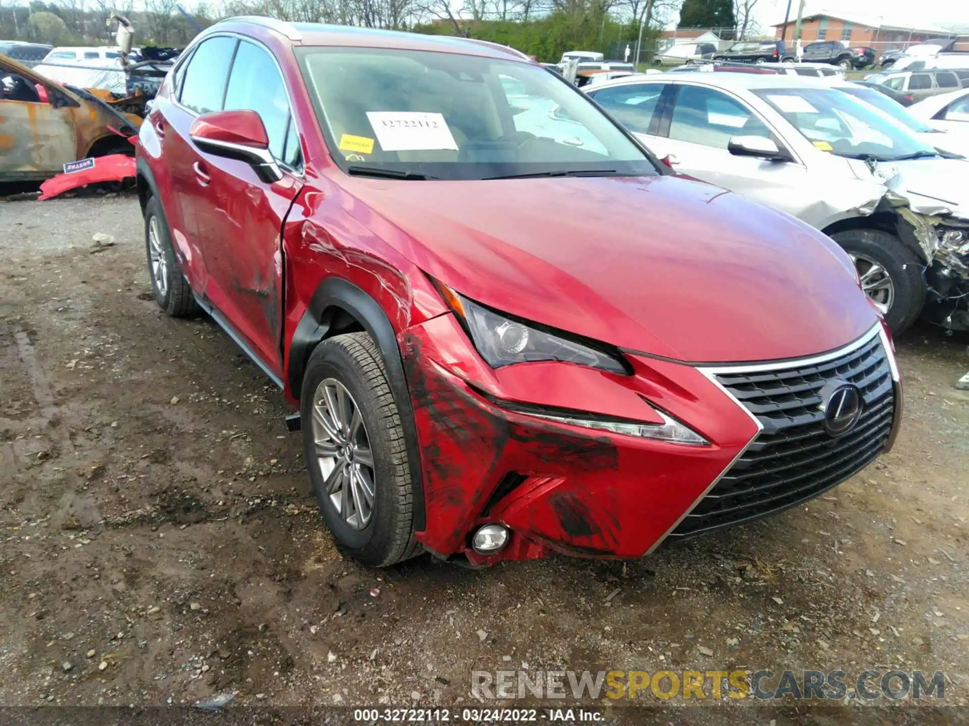 6 Фотография поврежденного автомобиля JTJDJRDZ9M5010981 LEXUS NX 2021