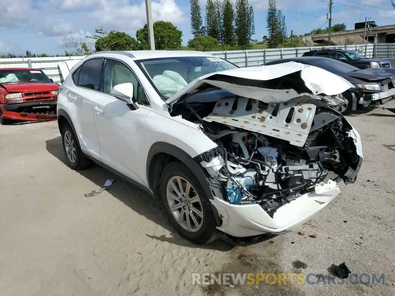 1 Photograph of a damaged car JTJDJRDZ9M5013315 LEXUS NX 2021