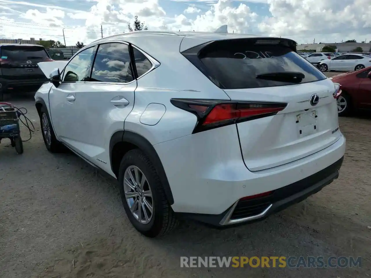 3 Photograph of a damaged car JTJDJRDZ9M5013315 LEXUS NX 2021