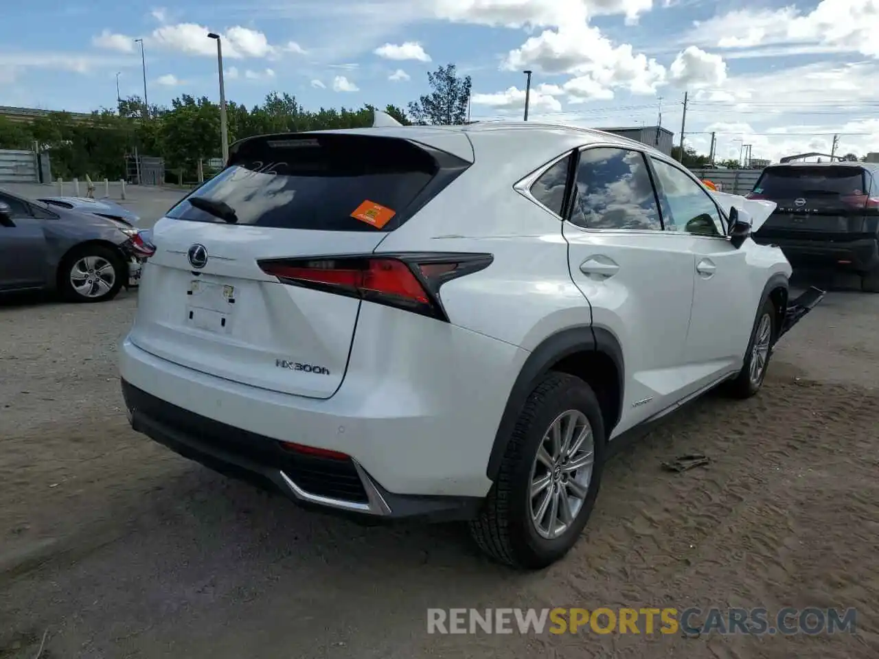 4 Photograph of a damaged car JTJDJRDZ9M5013315 LEXUS NX 2021