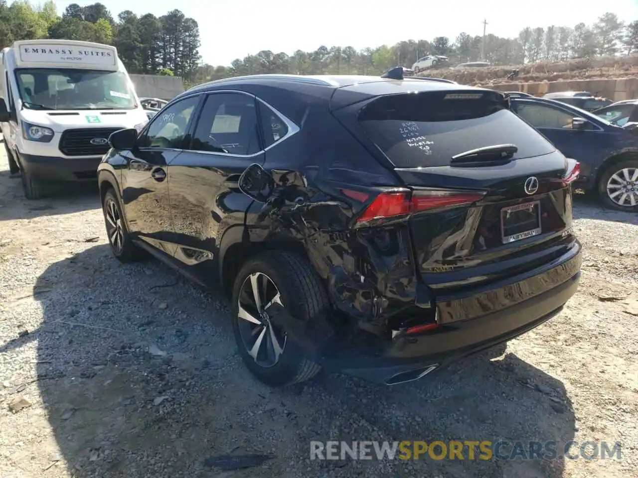 3 Photograph of a damaged car JTJGARBZ0M2178459 LEXUS NX 2021