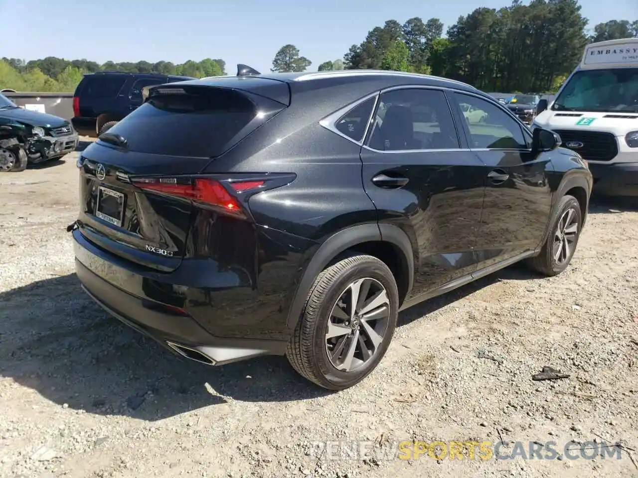 4 Photograph of a damaged car JTJGARBZ0M2178459 LEXUS NX 2021