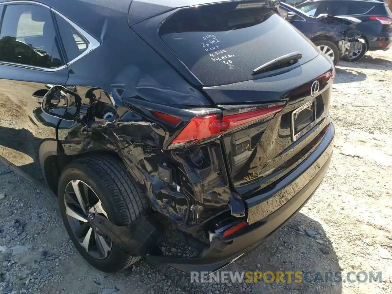 9 Photograph of a damaged car JTJGARBZ0M2178459 LEXUS NX 2021