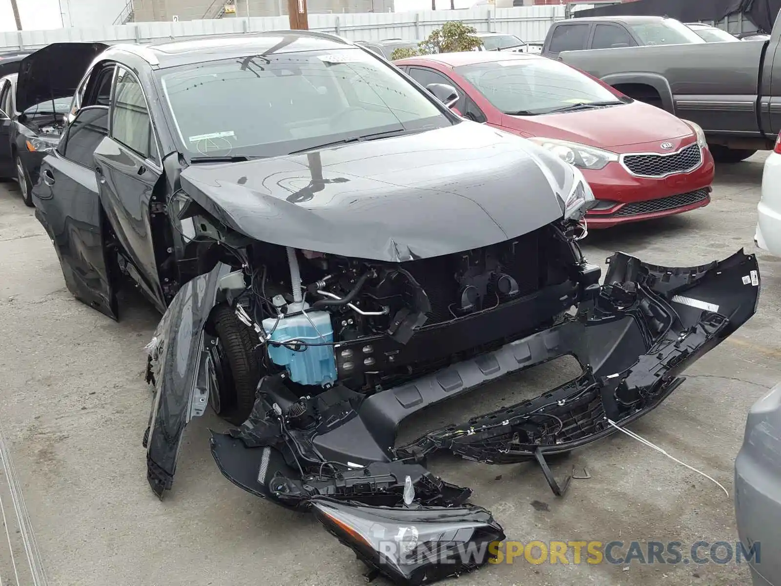 1 Photograph of a damaged car JTJGARBZ0M2180437 LEXUS NX 2021